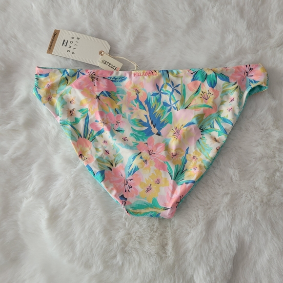 🐠BILLABONG BRAND NEW SWEET TROPICS REVERSIBLE LOWRIDER BIKINI BOTTOMS XL - Picture 9 of 11